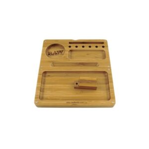 Raw - Bandeja Bamboo Black Flip c/ Iman